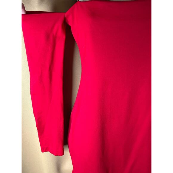 Amanda Uprichard Red Nicolette Dress M - Picture 6 of 12